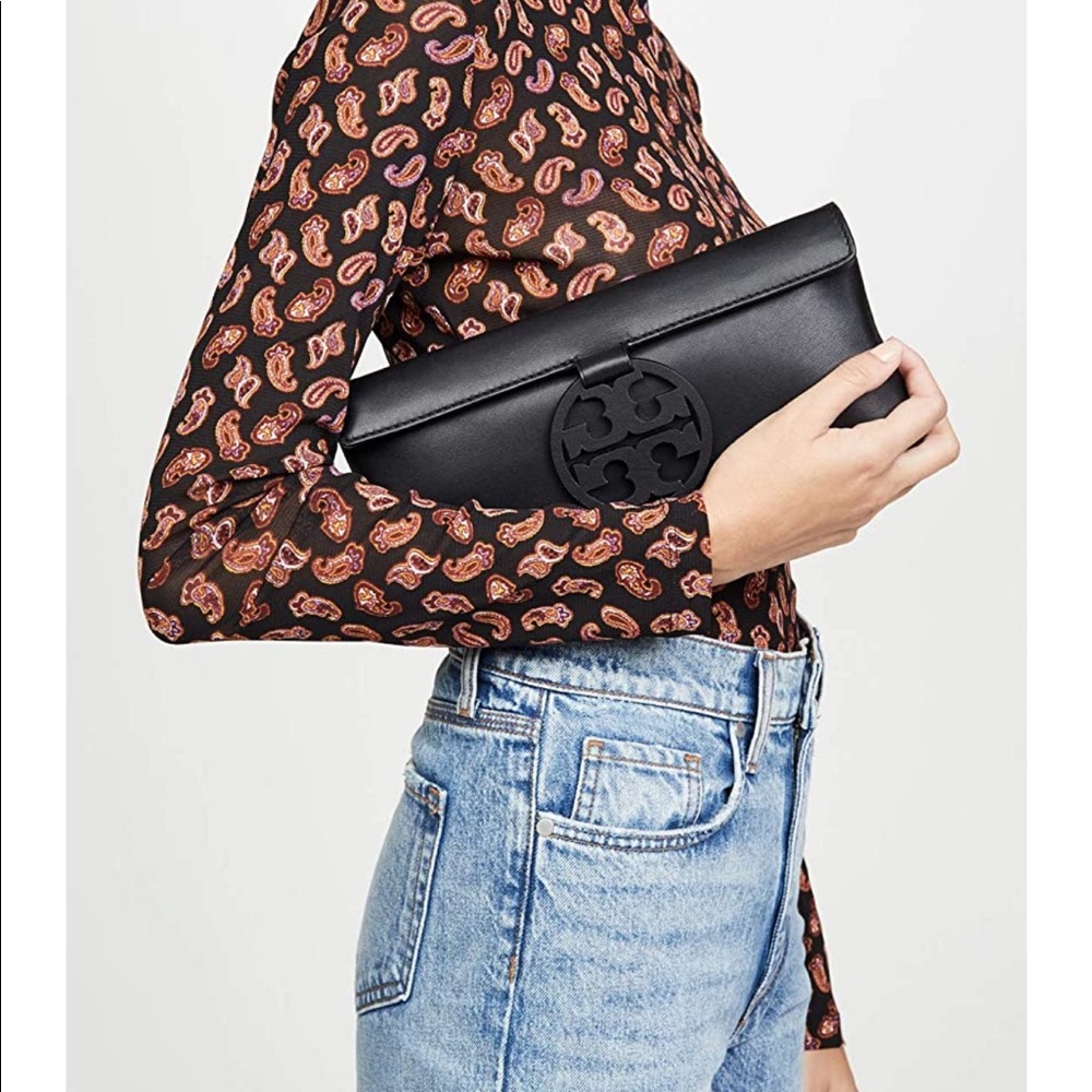 Tory Burch Women's Miller Leather Clutch